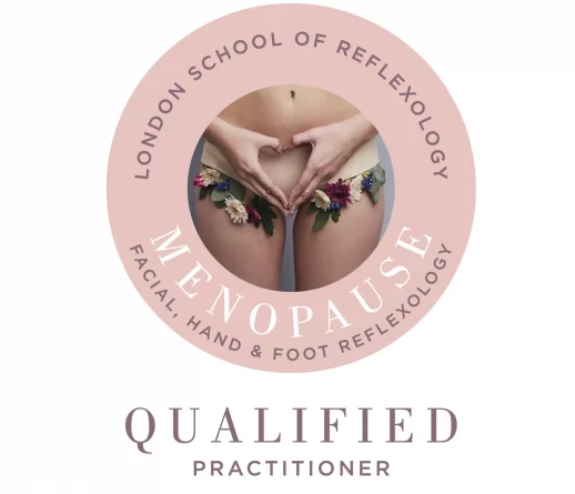 menopause reflexology qualified logo